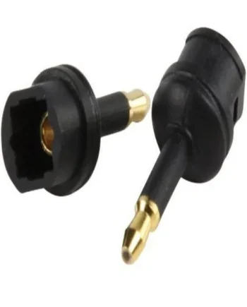 Adaptador Optical 3.5mm /M - TosLink /H Negro