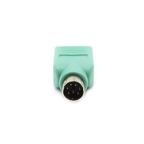 Adaptador USB a PS2 para raton Verde