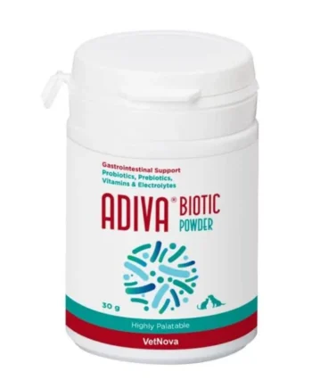 Adiva BIOTIC powder probióticos y prebióticos perros gatos en polvo