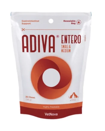 Adiva entero small y medium 28 chews perros gatos