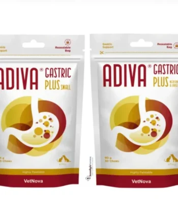 Adiva Gastric PLUS protector gástrico perros y gatos 30 chews