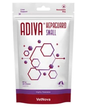 Adiva Hepaguard Chews perros gatos 30 chews