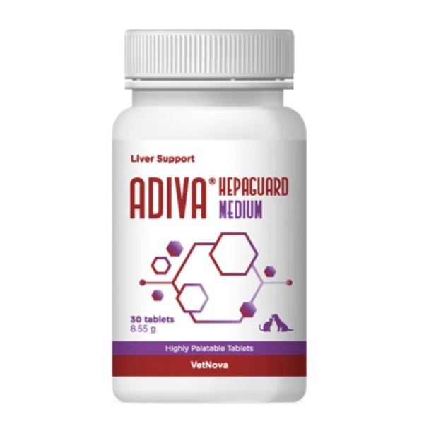 Adiva Hepaguard MEDIUM perros 30 comprimidos