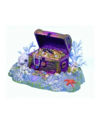 Adorno Acuario Cofre Tesoro Reef (Difusor)