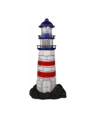 Adorno Acuario Faro Led 23 cm