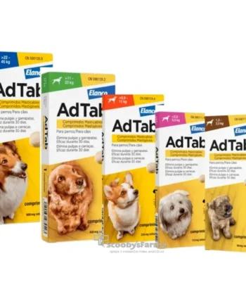 AdTab Perros pulgas garrapatas comprimidos