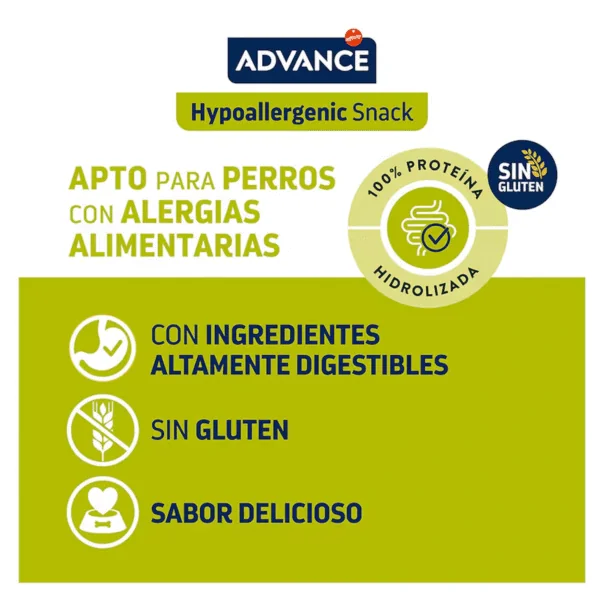 Advance Hypoallergenic Snacks perros 150 gr