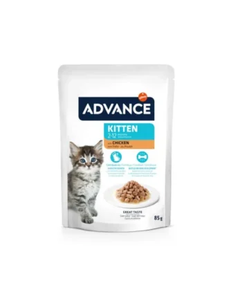 Advance Kitten Pollo Salsa Sobres Gatos