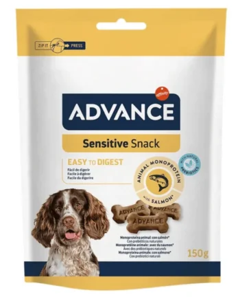 Advance Sensitive Snack perros 150 g