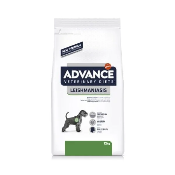 Advance Urinary Low Purine Leishmaniasis para perros 12 kg