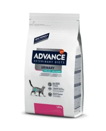 Advance urinary sterilized low calorie para gatos
