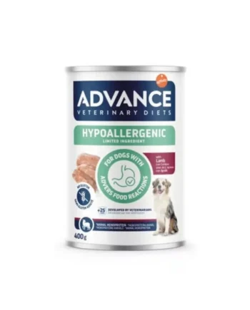 Advance Vet Hypoallergenic Cordero Lata Perros