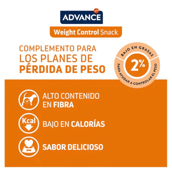 Advance Weight Control Snacks perros