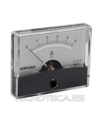 AIM605000. Amperimetro de panel analogico 5ADC