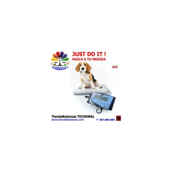 AIS 315x305/550x550/950x500 15/30/60/150/300Kg para animales