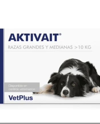 AKTIVAIT razas medianas grandes multivitamínico perros 60 comprimidos