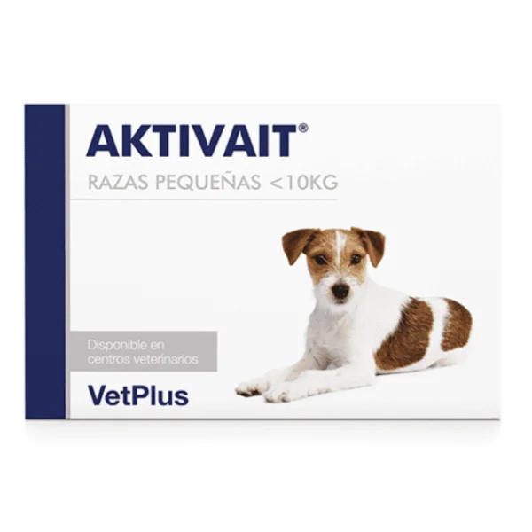 AKTIVAIT razas pequeñas multivitamínico perros 60 comprimidos