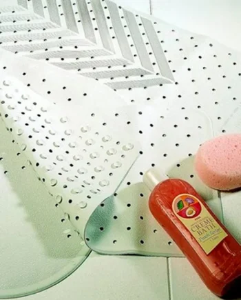 Alfombra Antideslizante Ducha Adaptable con Ventosas