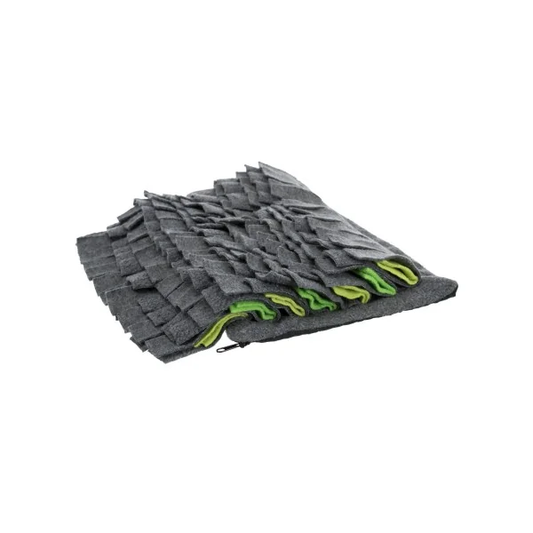 Alfombra para Olfatear gris/verde