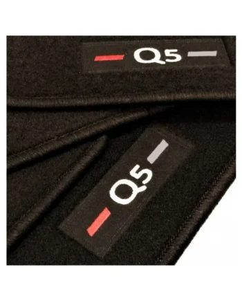 Alfombrillas Audi Q5 FY (2017 - actualidad) a medida logo