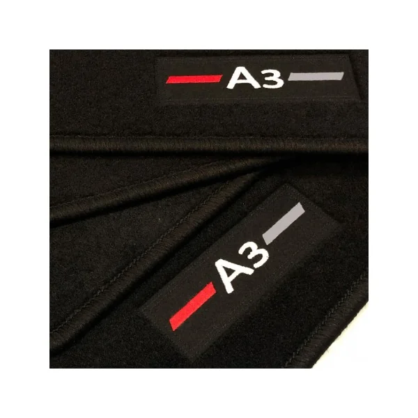 Alfombrillas Audi S3 8V (2013 - actualidad) a medida logo