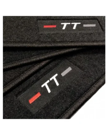Alfombrillas Audi TT 8S (2014 - actualidad) a medida logo