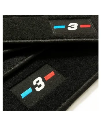 Alfombrillas BMW Serie 3 F30 Berlina (2012 - 2019) a medida logo