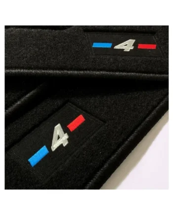 Alfombrillas BMW Serie 4 F33 Cabrio (2014-2020) a medida logo
