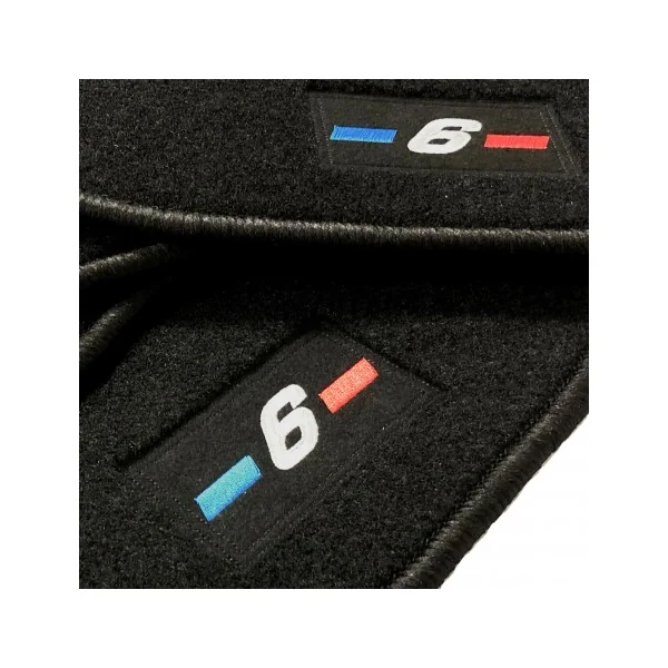 Alfombrillas BMW Serie 6 E63 Coupé (2003 - 2011) a medida logo