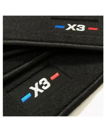 Alfombrillas BMW X3 G01 (2017 - actualidad) a medida logo