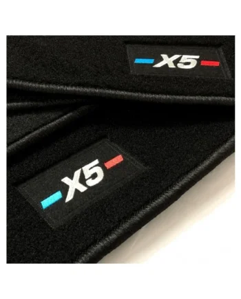Alfombrillas BMW X5 E53 (1999 - 2007) a medida logo
