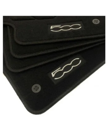 Alfombrillas Fiat 500 C (2014 - actualidad) con logo
