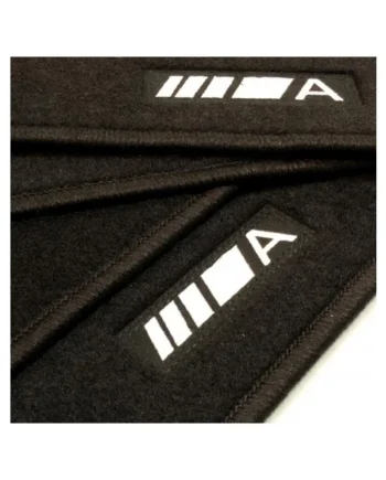 Alfombrillas Mercedes Clase-A W176 (2012 - 2018) a medida logo