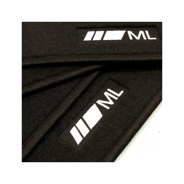 Alfombrillas Mercedes Clase-M W164 (2005 - 2011) a medida logo