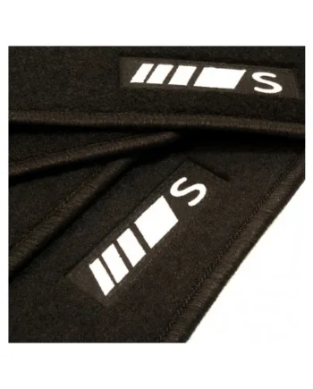 Alfombrillas Mercedes Clase-S W220 (1998 - 2005) a medida logo