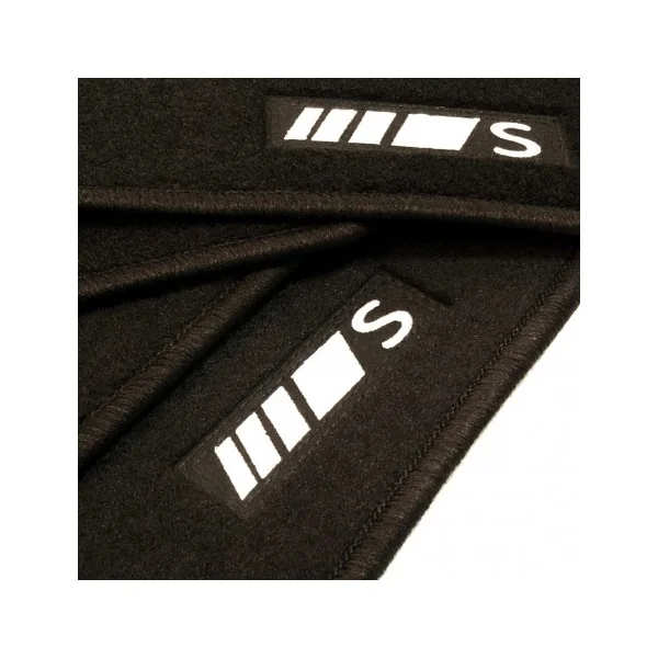 Alfombrillas Mercedes Clase-S W221 (2005 - 2013) a medida logo