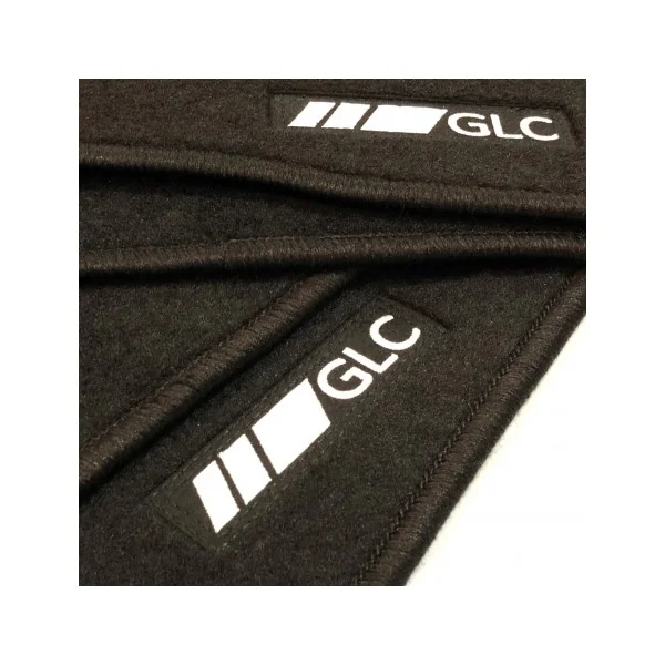 Alfombrillas Mercedes GLC C253 Coupé (2016 - 2022) a medida logo