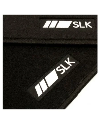 Alfombrillas Mercedes SLK R172 (2011 - actualidad) a medida logo