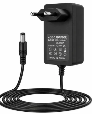 Alimentador 12V 2A Negro