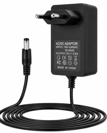 Alimentador 12V Negro 0.6A