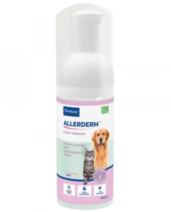 ALLERDERM Foam cleanser espuma piel perros gatos 100 ml