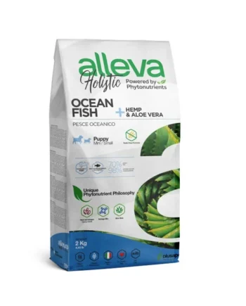 Alleva Holistic Cachorros Raza Pequeña Pescado Oceánico | Pienso sin cereales