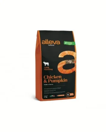 Alleva Natural Adulto Pollo & Calabaza Maxi