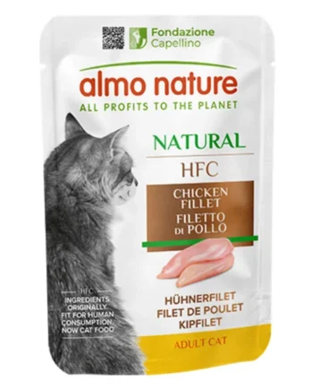 Almo Nature Cat Hfc Pouche 55 g Filete de Pollo