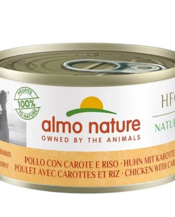 Almo Nature Dog Húmedo Hfc 95 g Pollo,Zanahorias,Arroz