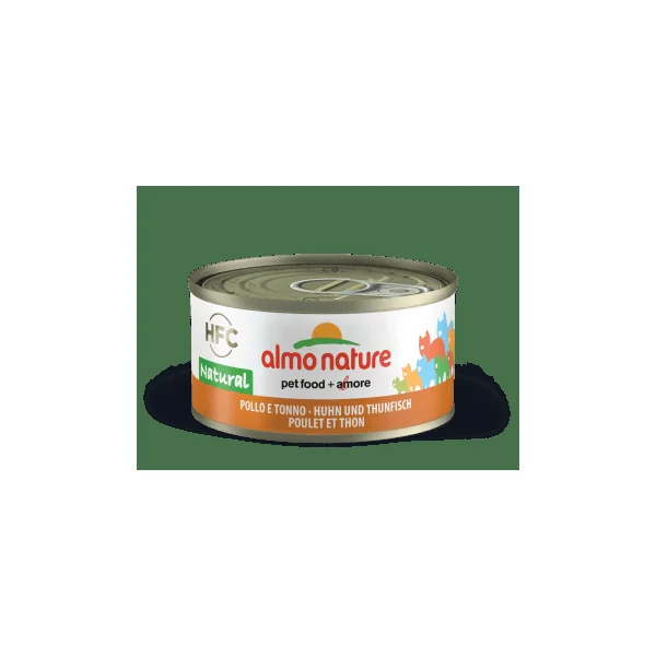 ALMO NATURE gatos alimento húmedo 70 gr