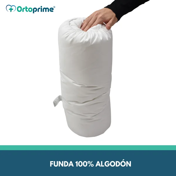 Almohada Cervical Cilíndrica | Alivio y Bienestar