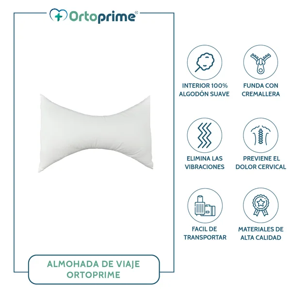 Almohada Cervical de Viaje | Cojín Reposacabezas