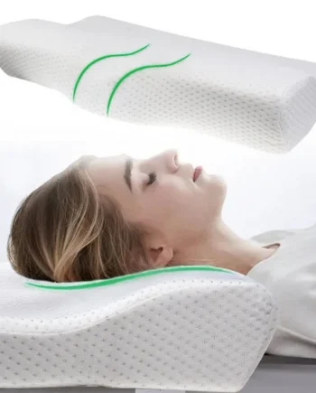 Almohada Cervical Ergonómica Viscoelástica | Descanso Reparador