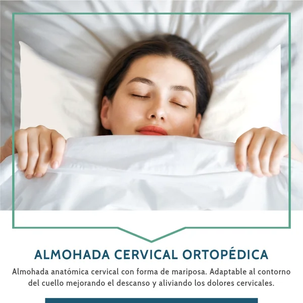Almohada Cervical Ortopédica Mariposa